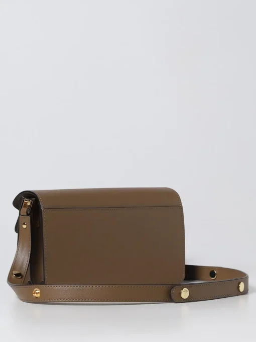 Borsa Trunk Marni in pelle saffiano