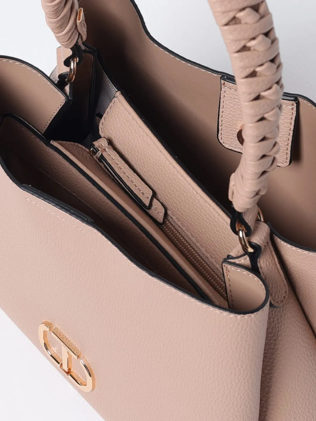 Borsa Twinset in pelle sintetica a grana