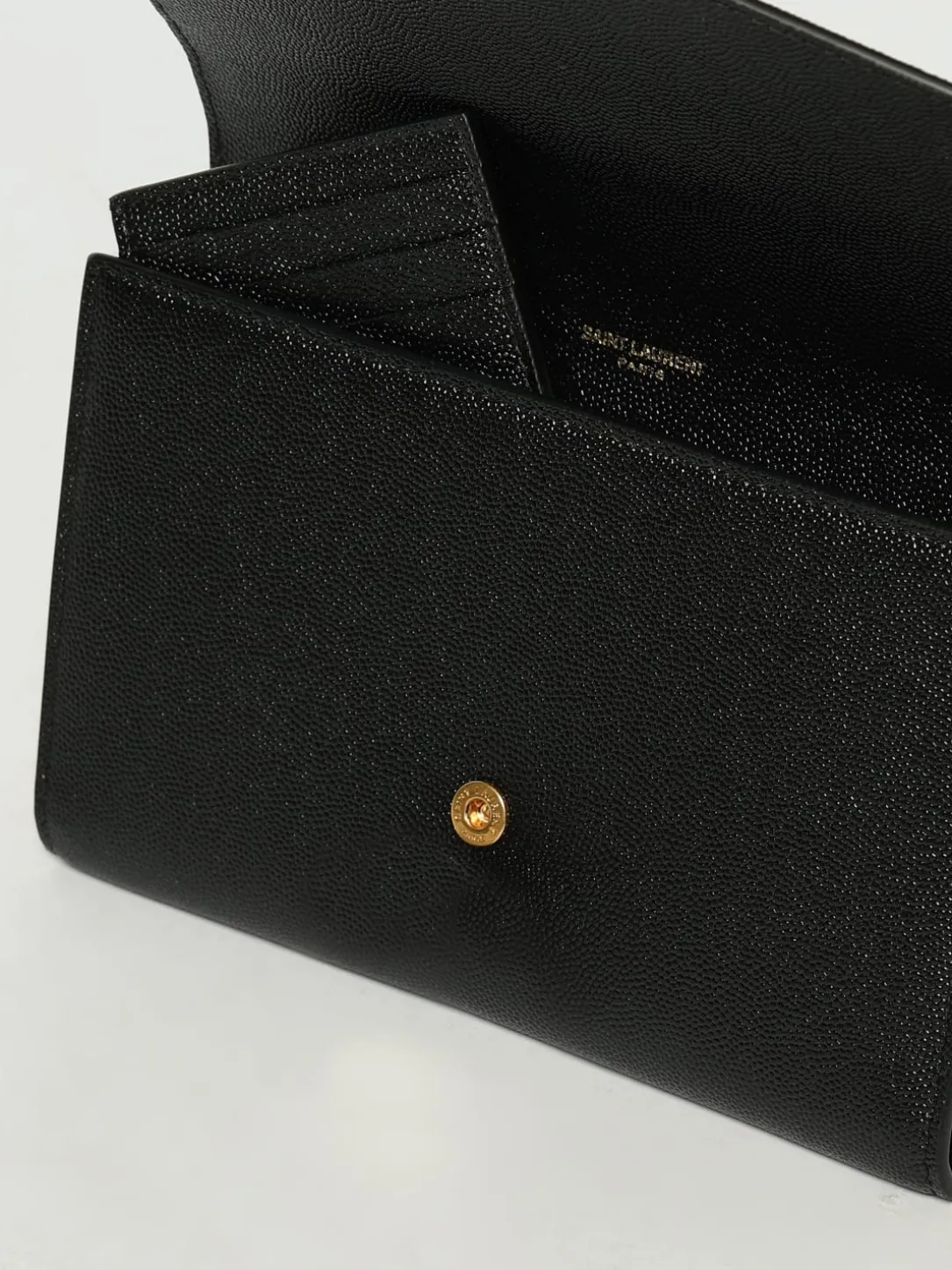 Borsa Uptown Saint Laurent in pelle grain de poudre