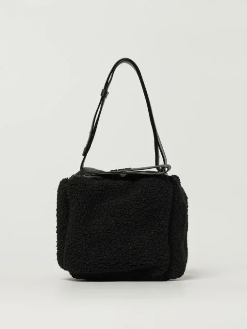 Borsa Vic Matié in shearling e pelle