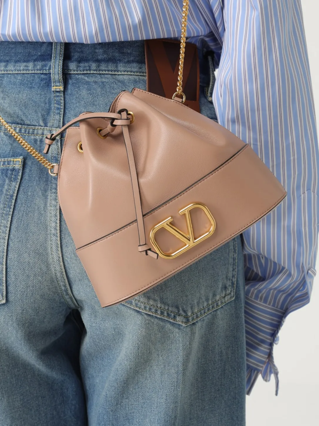 Borsa VLogo Signature Valentino Garavani in nappa