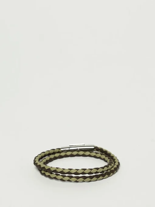 Bracciale Tod's in pelle intrecciata