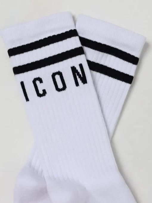 Calze Icon Dsquared2 in cotone stretch