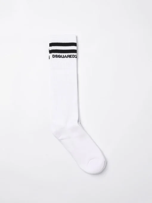Calze in cotone con logo Dsquared2