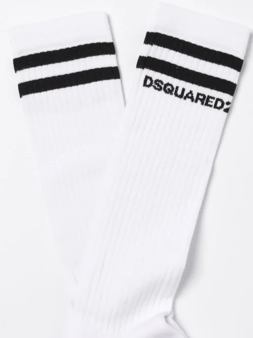 Calze in cotone con logo Dsquared2