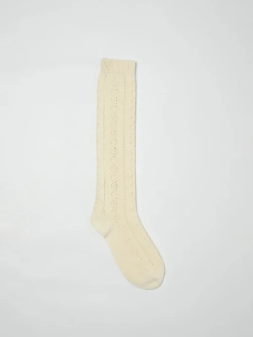 Calze in cotone traforato VLogo Valentino