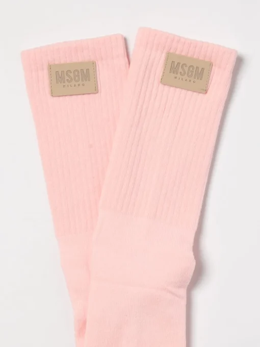 Calze in spugna di cotone MSGM Kids