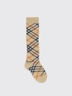 Calze Vintage Check Burberry in cotone jacquard