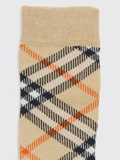 Calze Vintage Check Burberry in cotone jacquard
