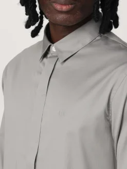 Camicia Armani Exchange in cotone stretch