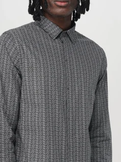 Camicia Armani Exchange in cotone stampato