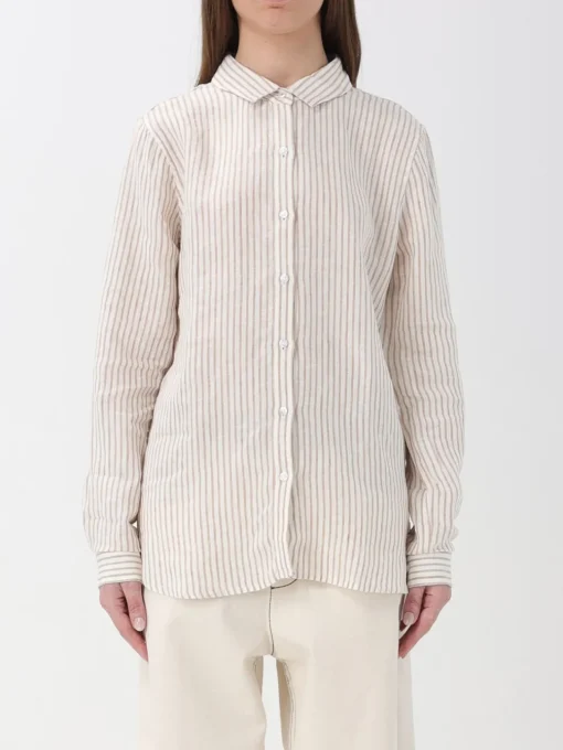 Camicia Barbour in lino a righe