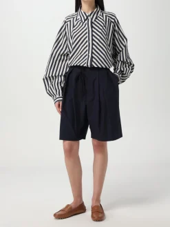 Camicia Barena in misto viscosa a righe