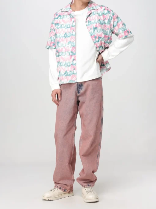 Camicia Bonsai in cotone stampato