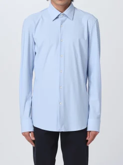 Camicia Boss in jersey stretch
