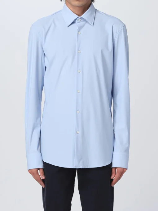 Camicia Boss in jersey stretch