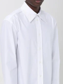 Camicia Bottega Veneta in cotone con cuciture superiori