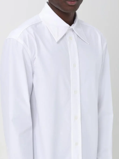Camicia Bottega Veneta in cotone con cuciture superiori