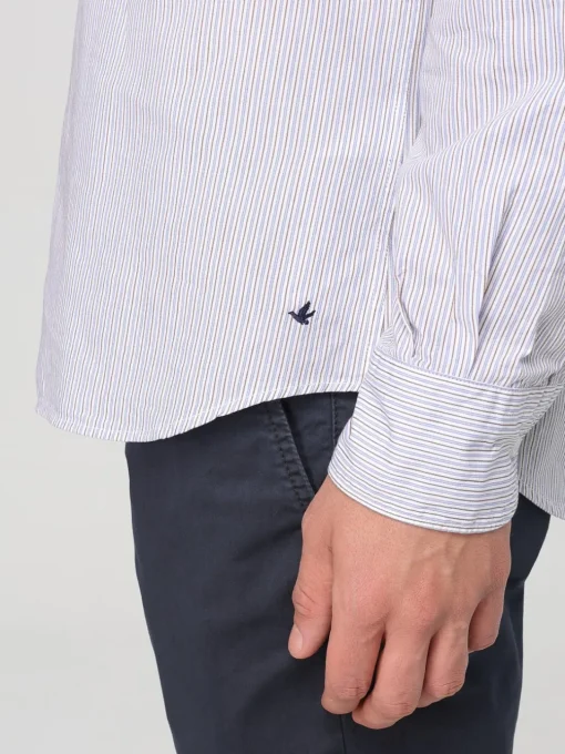 Camicia Brooksfield in cotone a righe