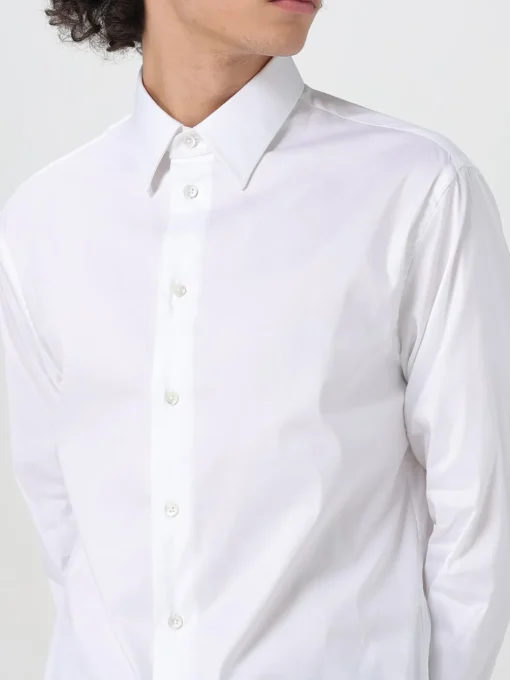 Camicia classica Emporio Armani in popeline di cotone