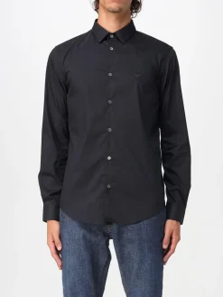 Camicia classica Emporio Armani in misto cotone