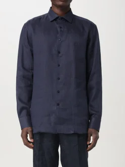 Camicia classica Etro in lino