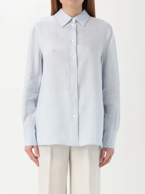 Camicia classica Lardini in lino