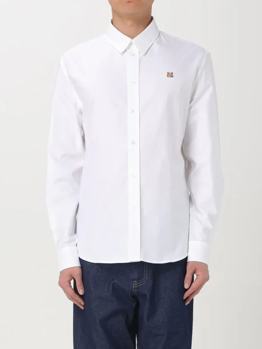 Camicia classica Maison Kitsuné in cotone