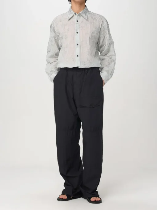 Camicia Dries Van Noten in cotone con stampa floreale