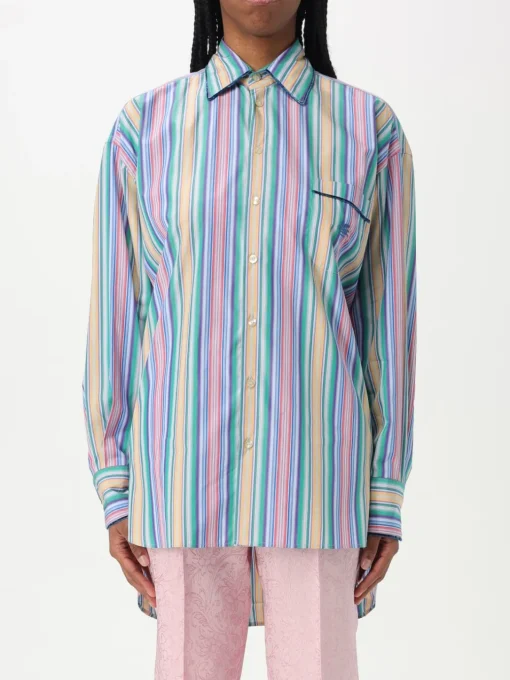 Camicia Etro in cotone a righe