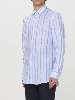 Camicia Etro in lino a righe