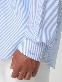 Camicia Oxford in cotone a righe Paul & Shark