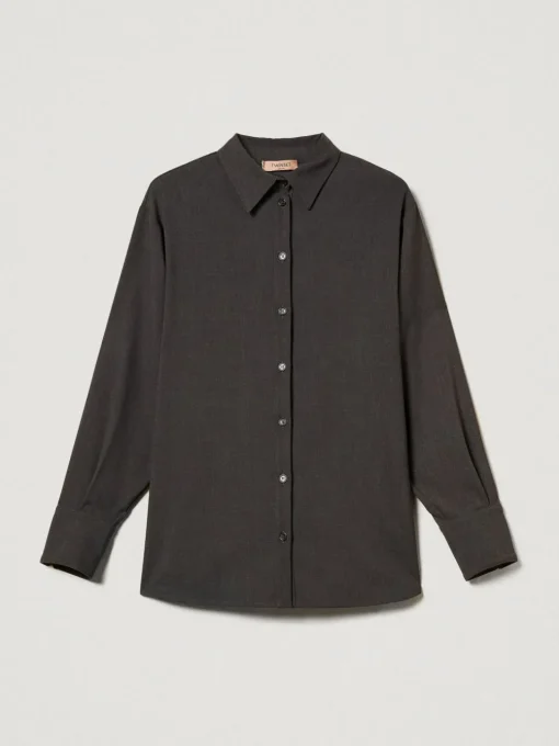 Camicia Twinset in misto viscosa