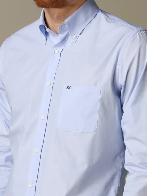 Camicia XC in cotone con logo