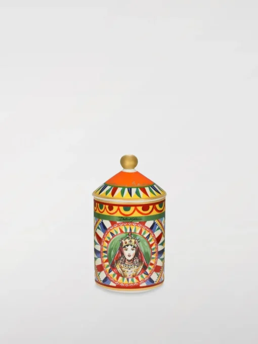 Candela Dolce & Gabbana in porcellana dipinta