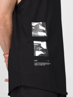 Canotta in cotone stampata Thom Krom