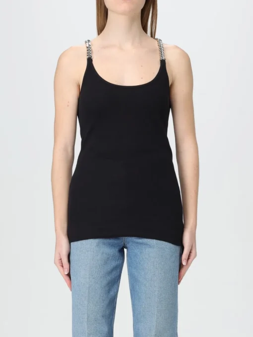 Canotta Stella McCartney in cotone stretch a costine