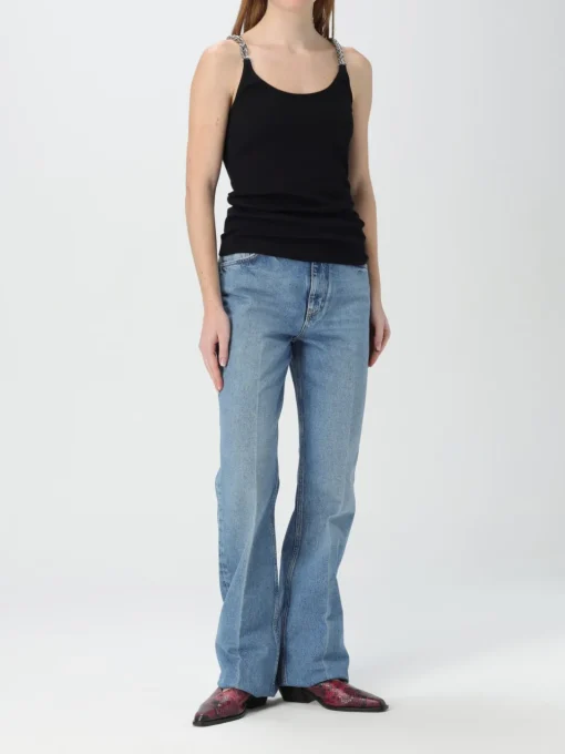 Canotta Stella McCartney in cotone stretch a costine