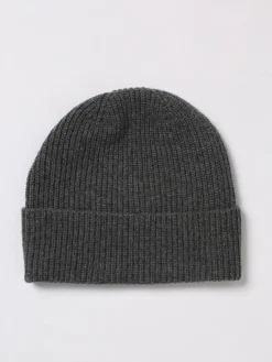 Cappello a berreto in lana con logo Woolrich