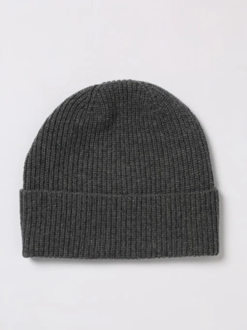 Cappello a berreto in lana con logo Woolrich