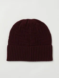 Cappello a berretto in lana con logo Paolo Pecora