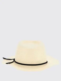 Cappello Andrè Maison Michel in rafia