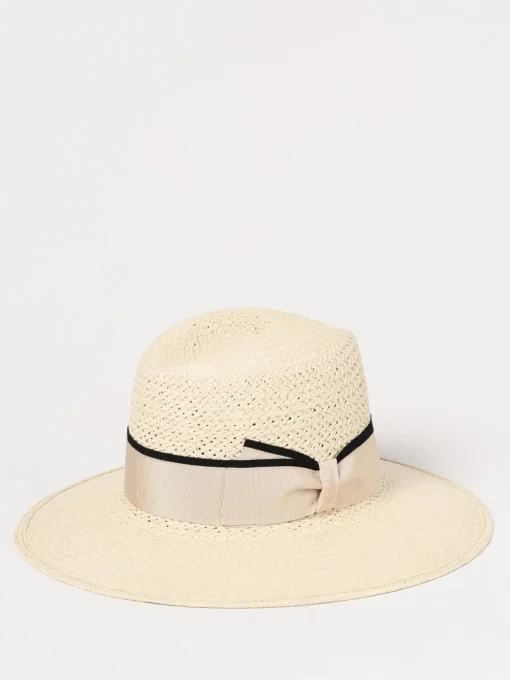 Cappello Borsalino in paglia intrecciata