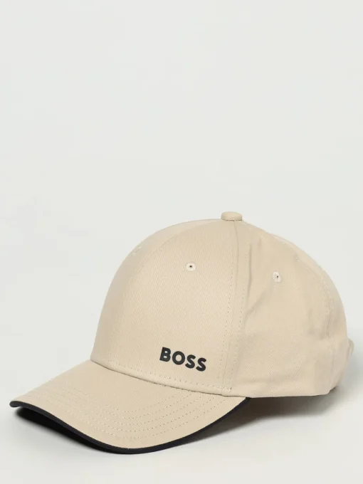 Cappello Boss in canvas di cotone con logo