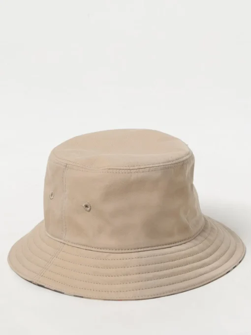 Cappello Burberry Kids reversibile in cotone