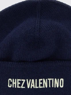 Cappello Chez Valentino Garavani in cotone e lana vergine