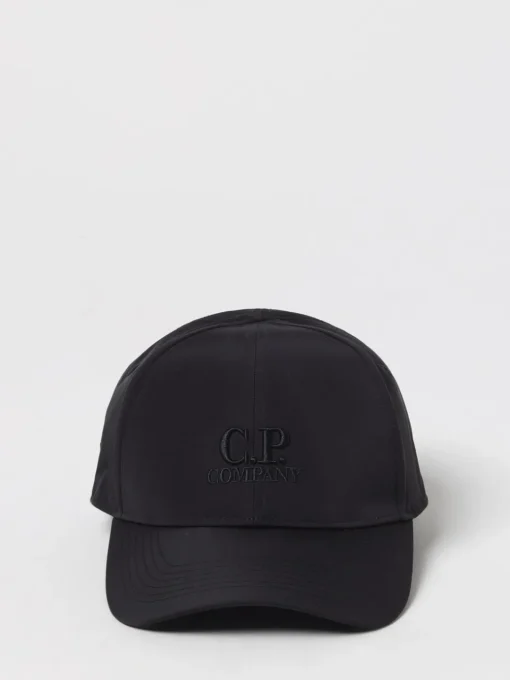 Cappello C.P. Company in nylon con logo ricamato e lenti