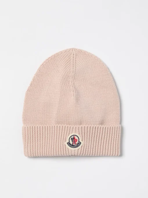 Cappello Moncler in cotone con patch logo