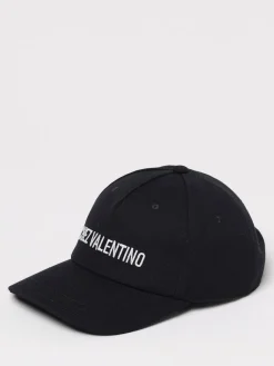 Cappello Paris/Rome Chez Valentino Garavani in canvas di cotone