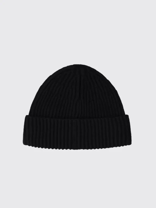 Cappello Stone Island in lana vergine a coste